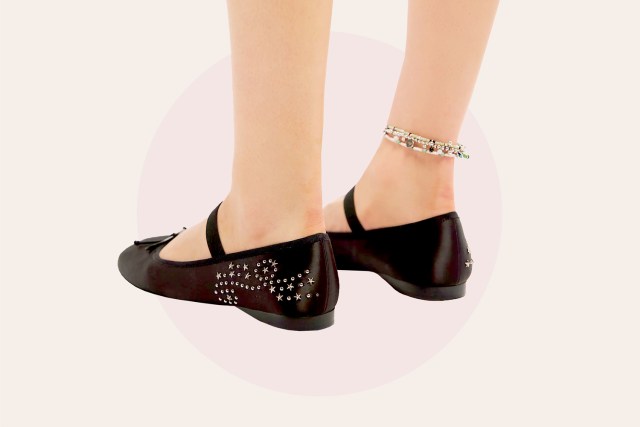 Jeffrey Campbell x FP x Understated Leather Stars Align Ballet Flat