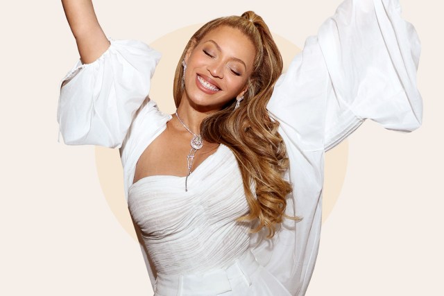 Beyoncé celebrates the launch of her hair care line, CÉCRED, 
