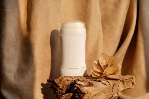 white deodorant tube