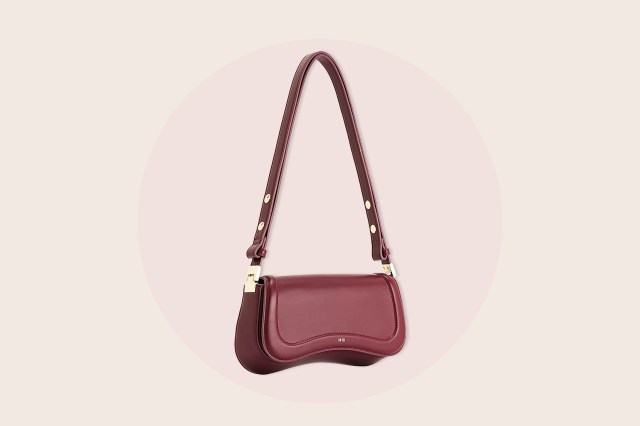 Maroon purse