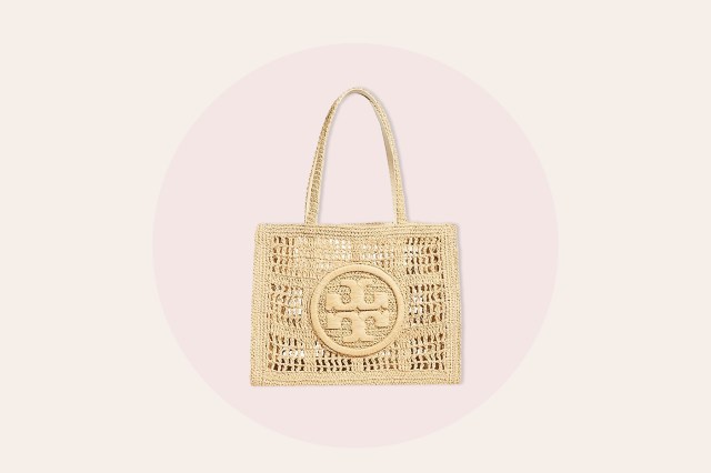 Tory Burch Woven Tote Bag