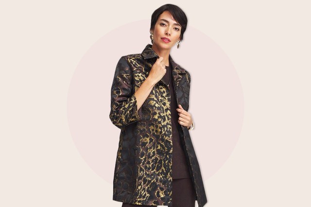 Chico’s Cheetah Glam Jacket