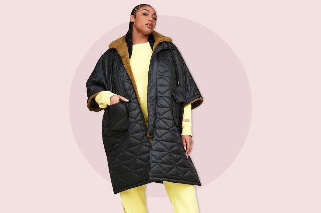 Ugg Jex Reversible Cape Coat