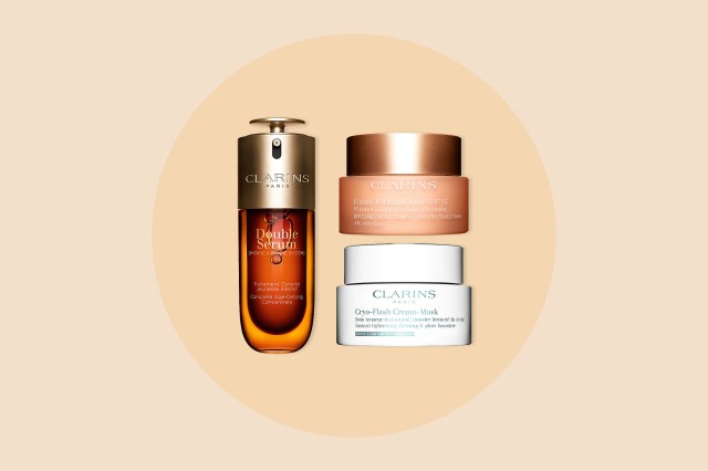 Clarins skin care